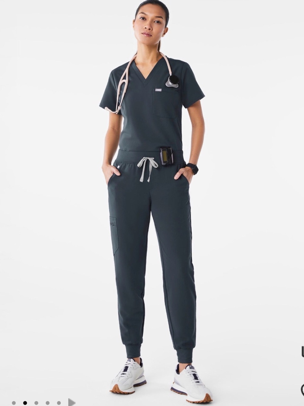 Figs Dark Harbor scrub set